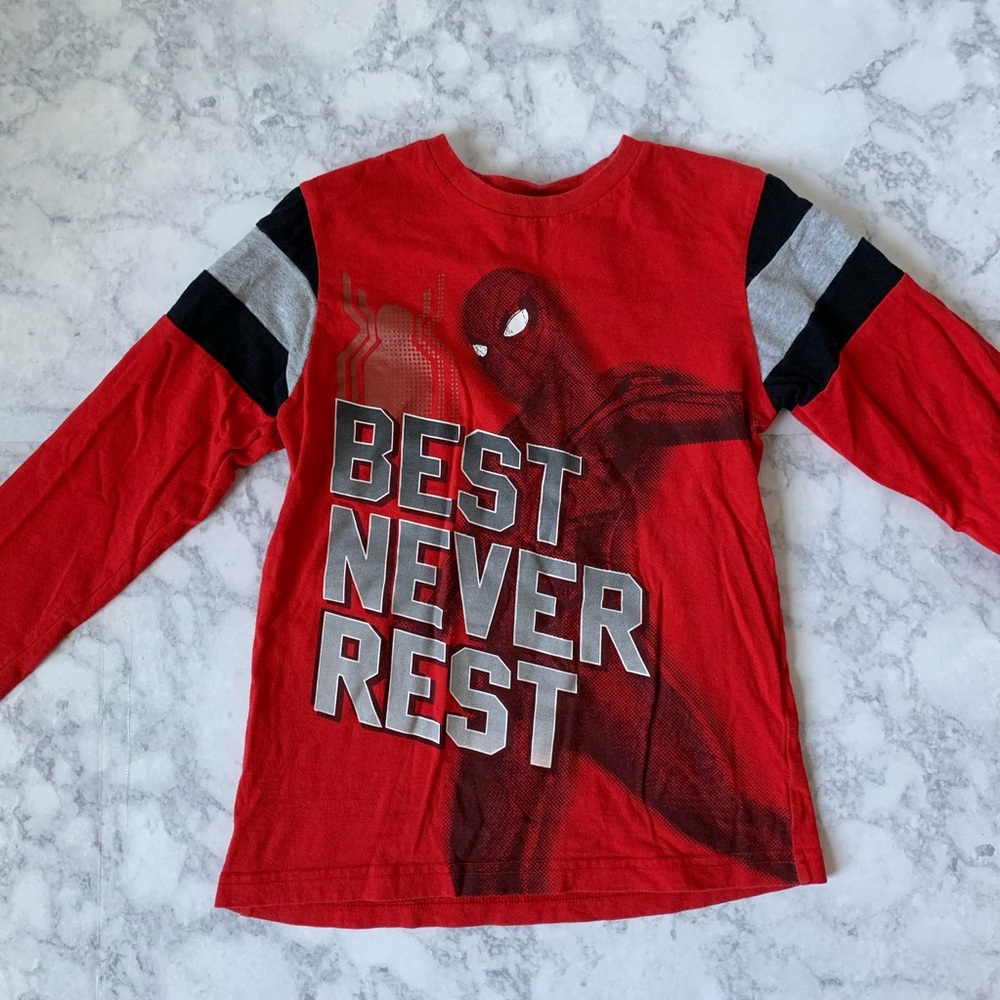 Boys Spider-Man Long Sleeve Shirt